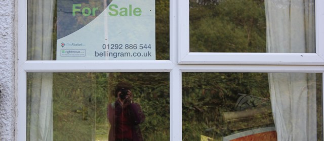 33 closed tea room, Ruth in Lagg, Isle of Arran