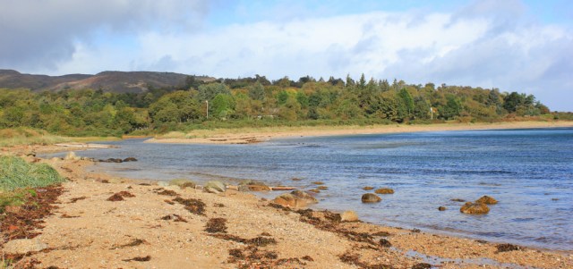 05 looking back at Sannox Bay, Ruth's coastal walk, Arran