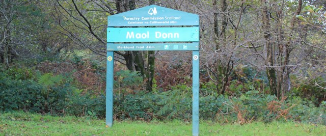 17 Maol Donn, Markland Trail, Ruth Livingstone on Arran