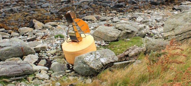 34 washed up Buoy, Ruth Livingstone on Arran