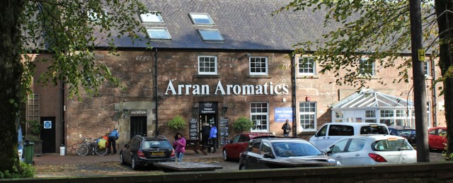 40 Arran Aromatics, Ruth Livingstone hiking to Brodick