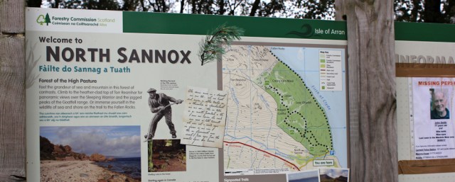 42 north Sannox car park, Ruth Livingstone on Arran, Scotland