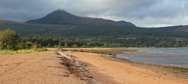 50 Goatfell, from Brodick Bay, Ruth's hiking on Arran
