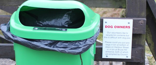 05 no recycling poo, Tarbert Castle
