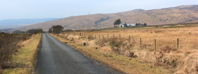 06 empty road, Ruth's coastal walk, Kintyre Peninsula