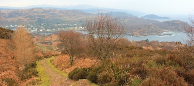 13 view down to Tarbert