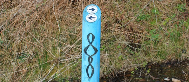 01 Kintyre Way sign, Carradale, Ruth's coastal walk, Kintyre, Scotland