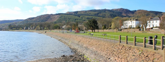 02 walking out of Campbeltown, Ruth's coastal walk, Kintyre