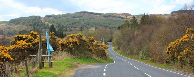 08 Kintyre Way above Dippen Bay, Ruth's coastal walk, Kintyre, Scotland