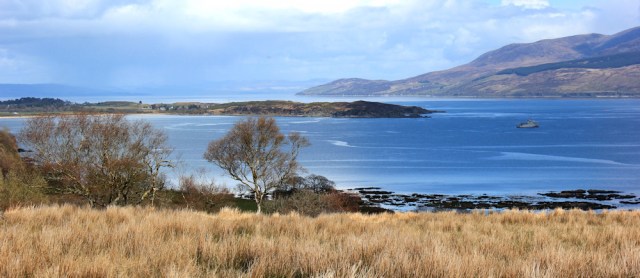15 view back over Carradale, Ruth's coastal walk, Kintyre, Scotland