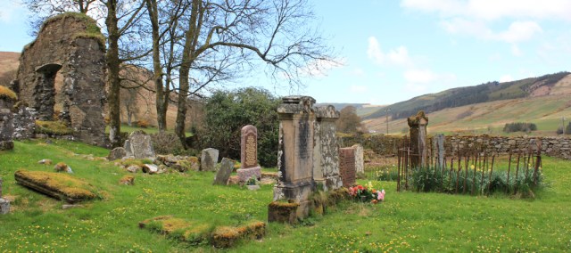 16 Saddell Abbey ruins, Ruth's coastal walk, Kintyre, Scotland