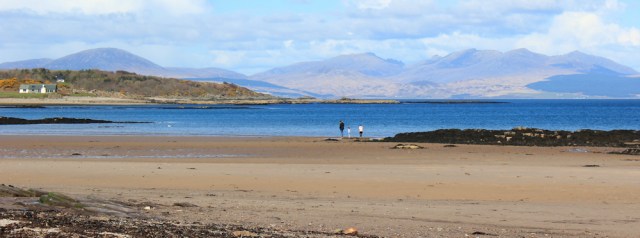30 Ardnacross Bay and Arran, Ruth's coastal walk, Kintyre, Scotland