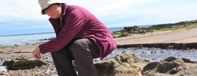 31 self-portrait fail, Ruth Livingstone on the Mull of Kintyre