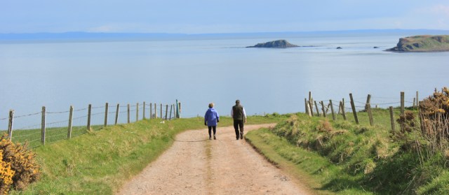 53 Sanda Island and Ayreshire Coast, Ruth's coastal walk on Mull of Kintyre