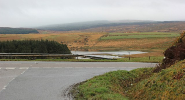 05 back on the main road, Ruth's hiking trip to Kintyre