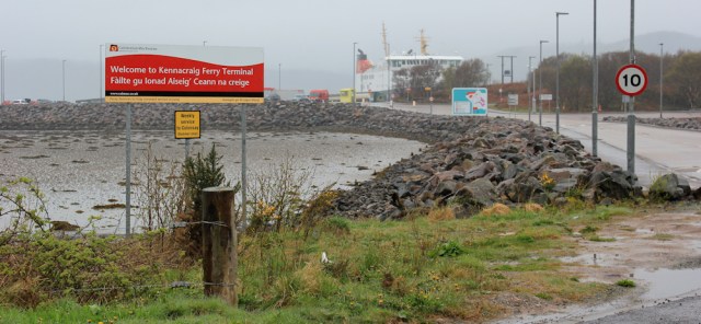 10 Kennacraig Ferry Terminal, Ruth's coastal walk around Kintyre, Scotland