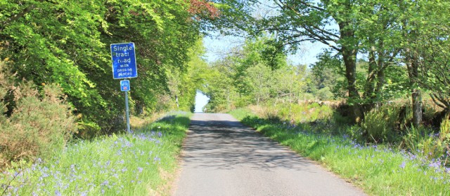 25 walking out of Kilberry, Ruth Livingstone's coastal hike around Scotland