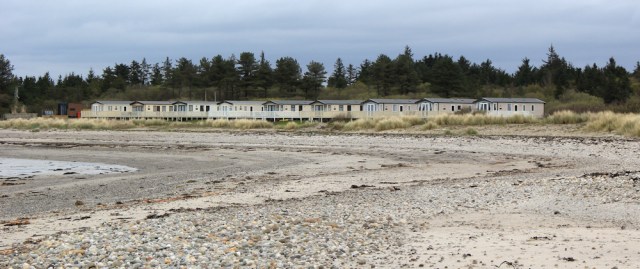 35 caravan park, Lochan Luing, Ruth's coastal walk, Kintyre, Scotland