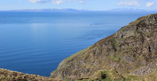 42 view over Islay and Jura, Ruth's coastal walk, Mull of Kintyre
