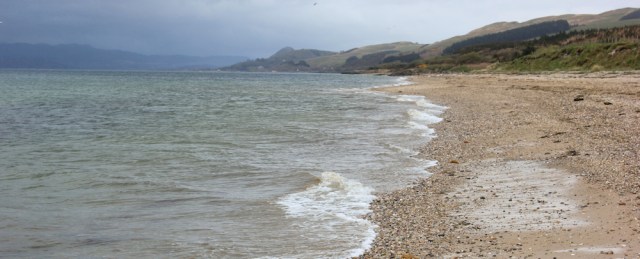 44 beach walking, Kintyre Way, Ruth Livingstone