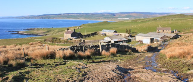 56 Ballygroggan Farm, Ruth's coastal walk, Mull of Kintyre