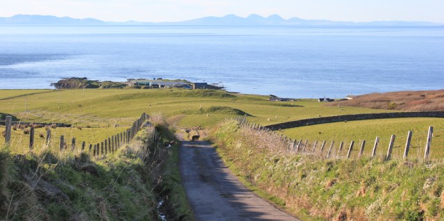 58 High Lossit and Paps of Jura, Ruth's coastal walk, Mull of Kintyre