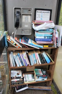 60 book exchange, Clachan, Ruth's coastal walk, Kintyre
