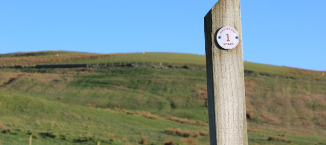 60 mile to go, Ruth's coastal walk, Mull of Kintyre