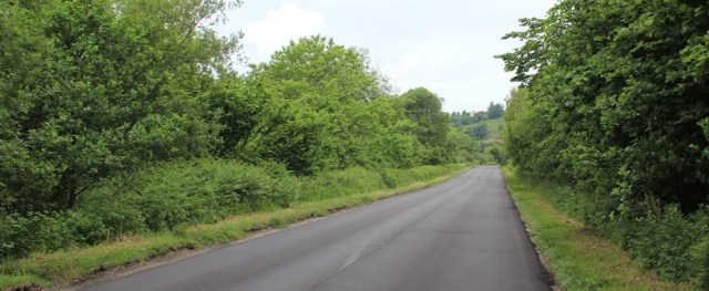 01 A816 road to Oban, Ruth's coastal walk, Argyll