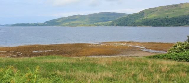 10 Loch Melfort, Ruth hiking the coast of Scotland