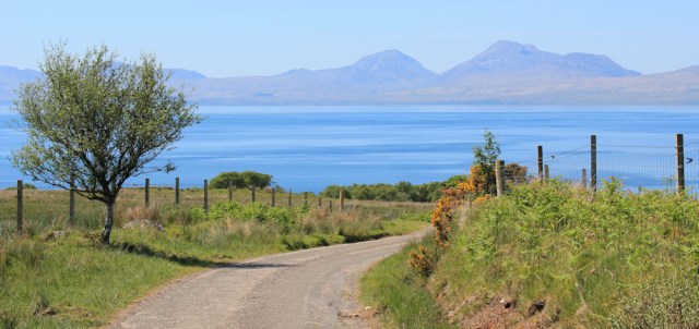 11 Jura over the sea, Ruth's coastal walk, Argyll, Scotland