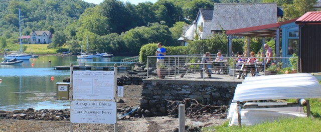 11 Jura passenger ferry and cafe, Tayvallich, Ruth Livingstone