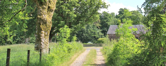 13 detour at Balinoe, Ruth's coast walk around Scotland