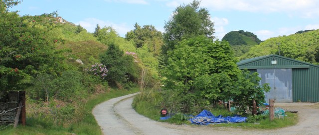 16 up past farms, Ruth's coastal walk, Argyll