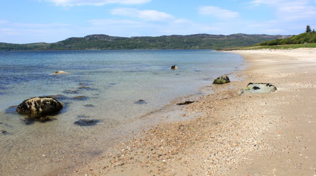 17 beach walking, Ormsary, Ruth's coastal walk, Argyll, Scotland