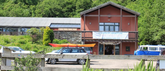 23 pop-up cafe, Craignish village hall, Ruth's coastal walk, Scotland