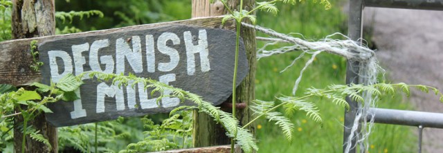 24 Degnish 1 mile, Ruth's coastal walk around Scotland