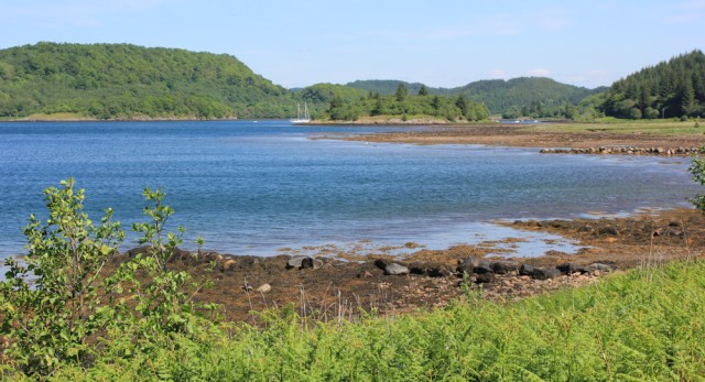30 approaching Achnamara, Ruth's coastal walk, Knapdale, Scotland