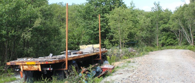41 industrial debris, Ruth's coastal walk, Scotland
