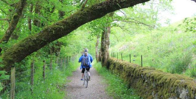 51 cycle track to Carnasserie Castle, Ruth's coastal walk, Scotland