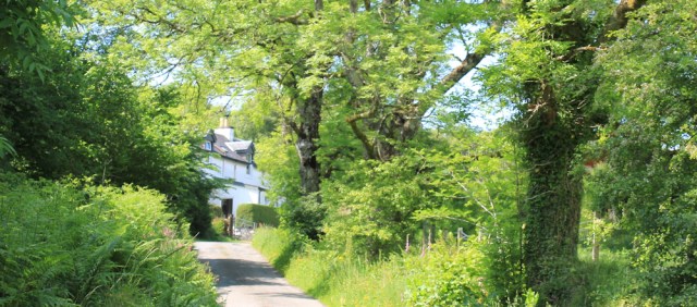 61 house at Barnayarry, Ruth's walk around Scotland's coast