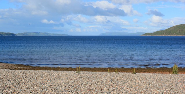 04 view over Ardmuchnish Bay, Ruth's coastal walk in Scotland