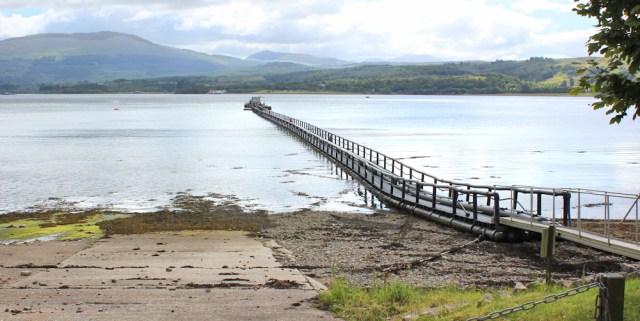 32 long pier, Ruth's coastal walkaround Scotland