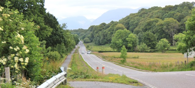 38 cycle route along A828, Ruth's coastal walk around Scotland