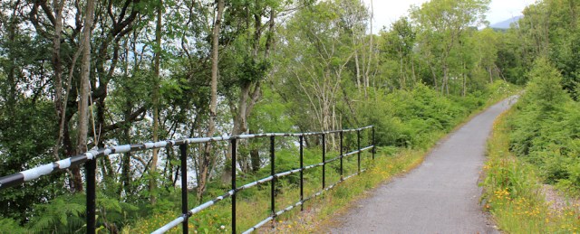 51 cycle track to Duror, Ruth Livingstone walking the coast of Scotland