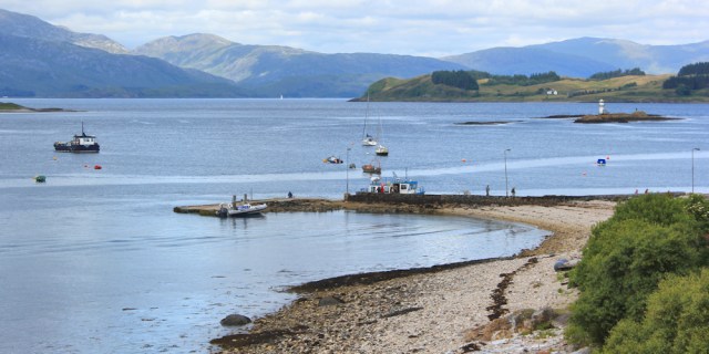 62 Port Appin jetty, Ruth's coastal walk around Scotland