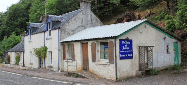 69 Duror general store, Ruth's coastal walk, Scotland