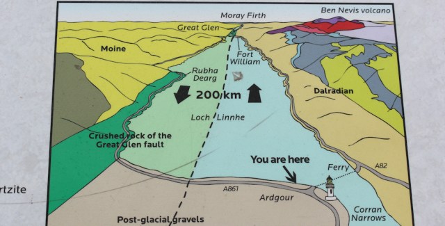 03 shear line, Ardgour, Ruth's coastal walk around Scotland