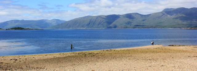 09 Cuil Bay beach, Ruth's coastal walk around Scotland