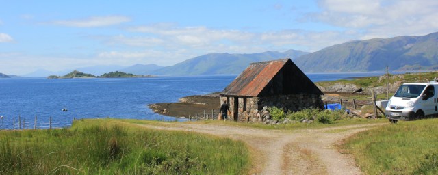 14 fisherman's hut, Ruth's coastal walk around Scotland